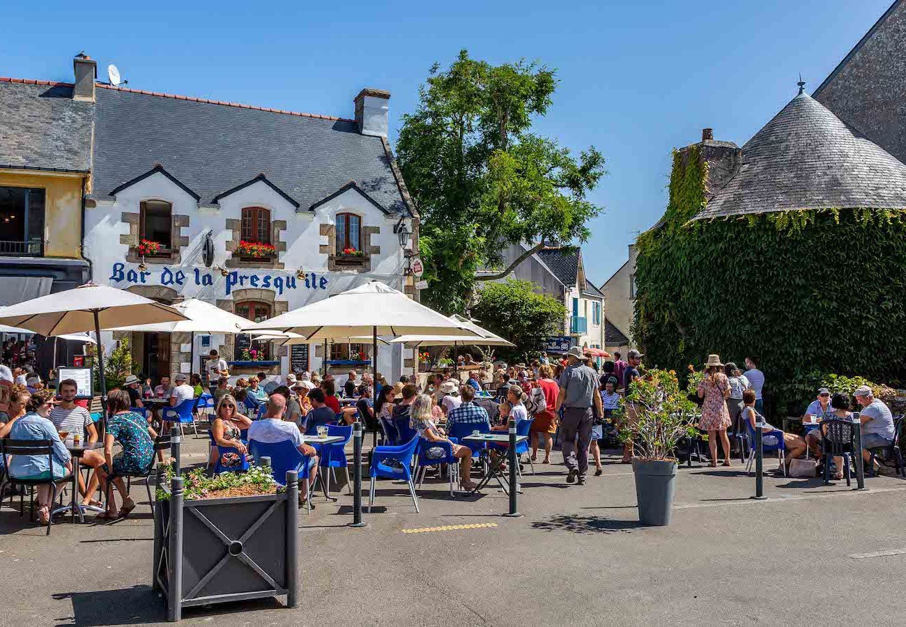 Ferienhaus in Saint-Gildas-de-Rhuys - 500m von den Stränden -Haus für 6 rund um den Golf