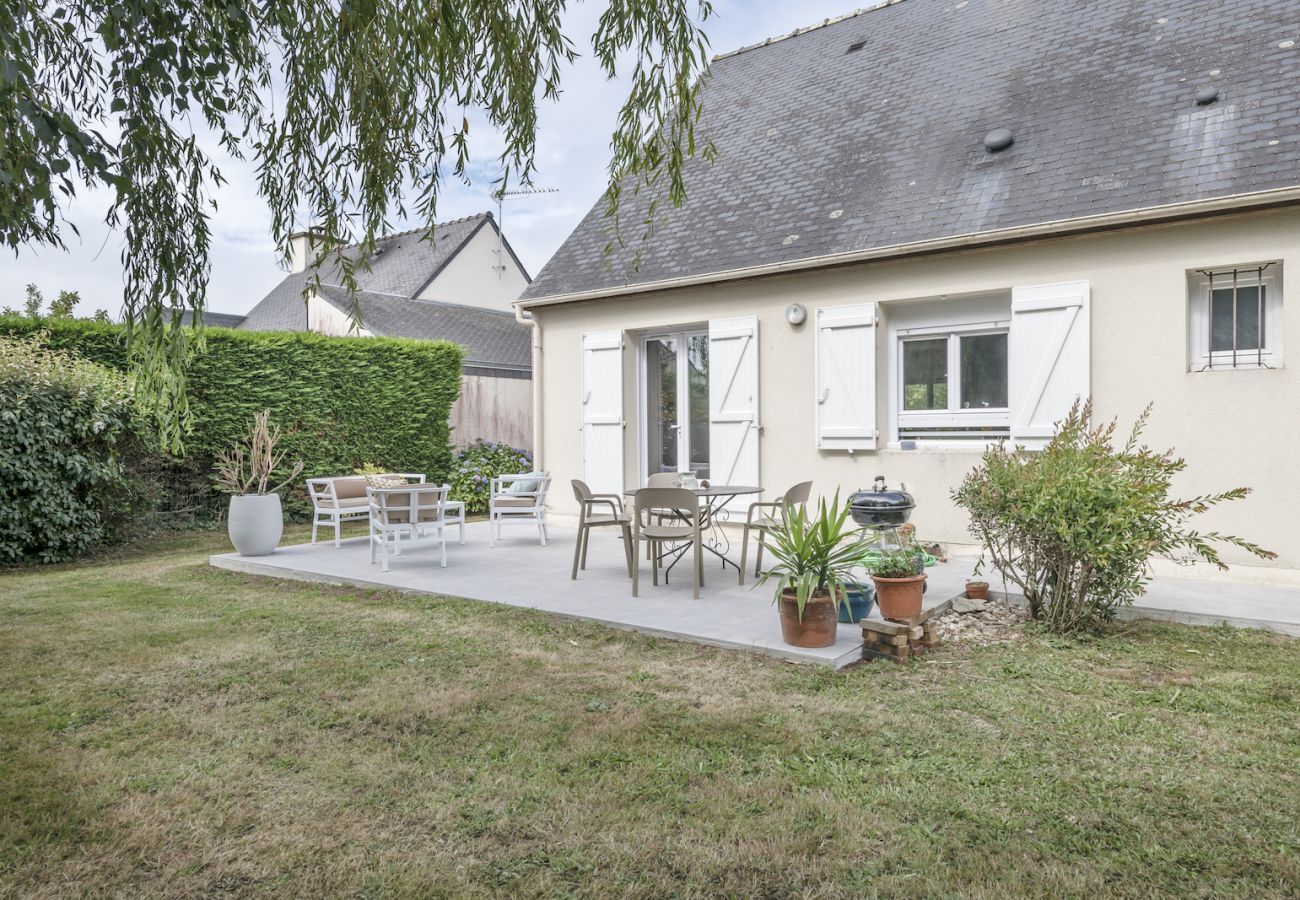Ferienhaus in Saint-Gildas-de-Rhuys - 500m von den Stränden -Haus für 6 rund um den Golf