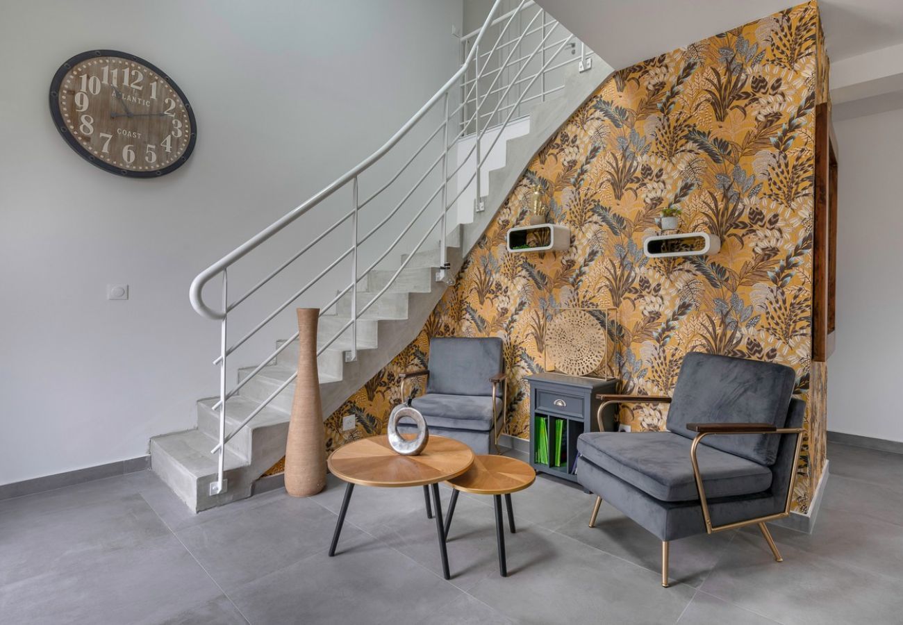 Ferienhaus in Saint-Gildas-de-Rhuys - 500m von den Stränden -Haus für 6 rund um den Golf