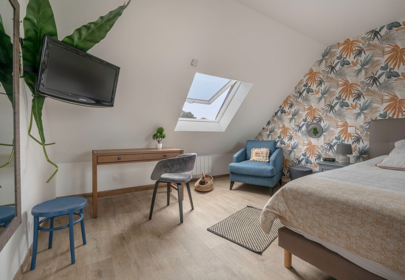 Ferienhaus in Saint-Gildas-de-Rhuys - 500m von den Stränden -Haus für 6 rund um den Golf