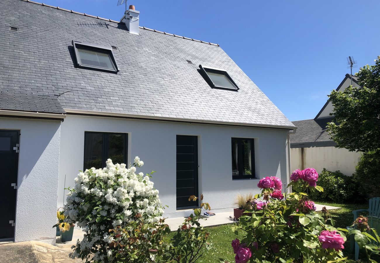 Ferienhaus in Saint-Gildas-de-Rhuys - 500m von den Stränden -Haus für 6 rund um den Golf