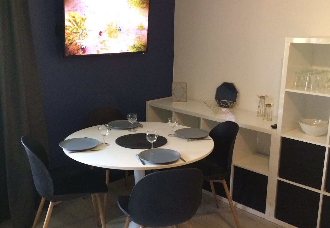 Ferienwohnung in Adervielle-Pouchergues - Alpinwohnung in 200m Entfernung von den Pisten