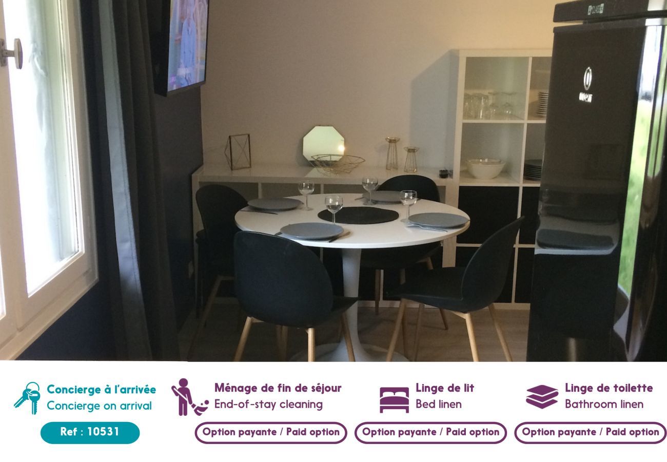 Ferienwohnung in Adervielle-Pouchergues - Alpinwohnung in 200m Entfernung von den Pisten