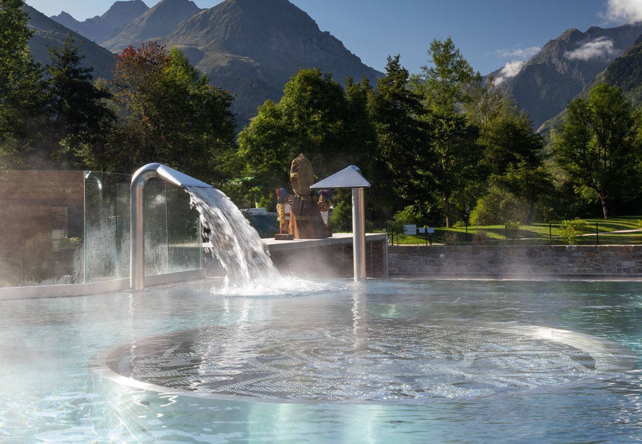 Ferienwohnung in Adervielle-Pouchergues - Alpine Wohnung 200m von den Pisten für 6 Pers
