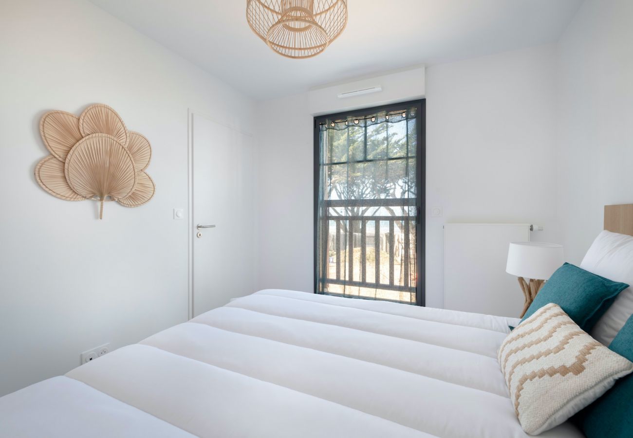 Ferienwohnung in Pléneuf-Val-André - Schöne Wohnung mit Meerblick für 8