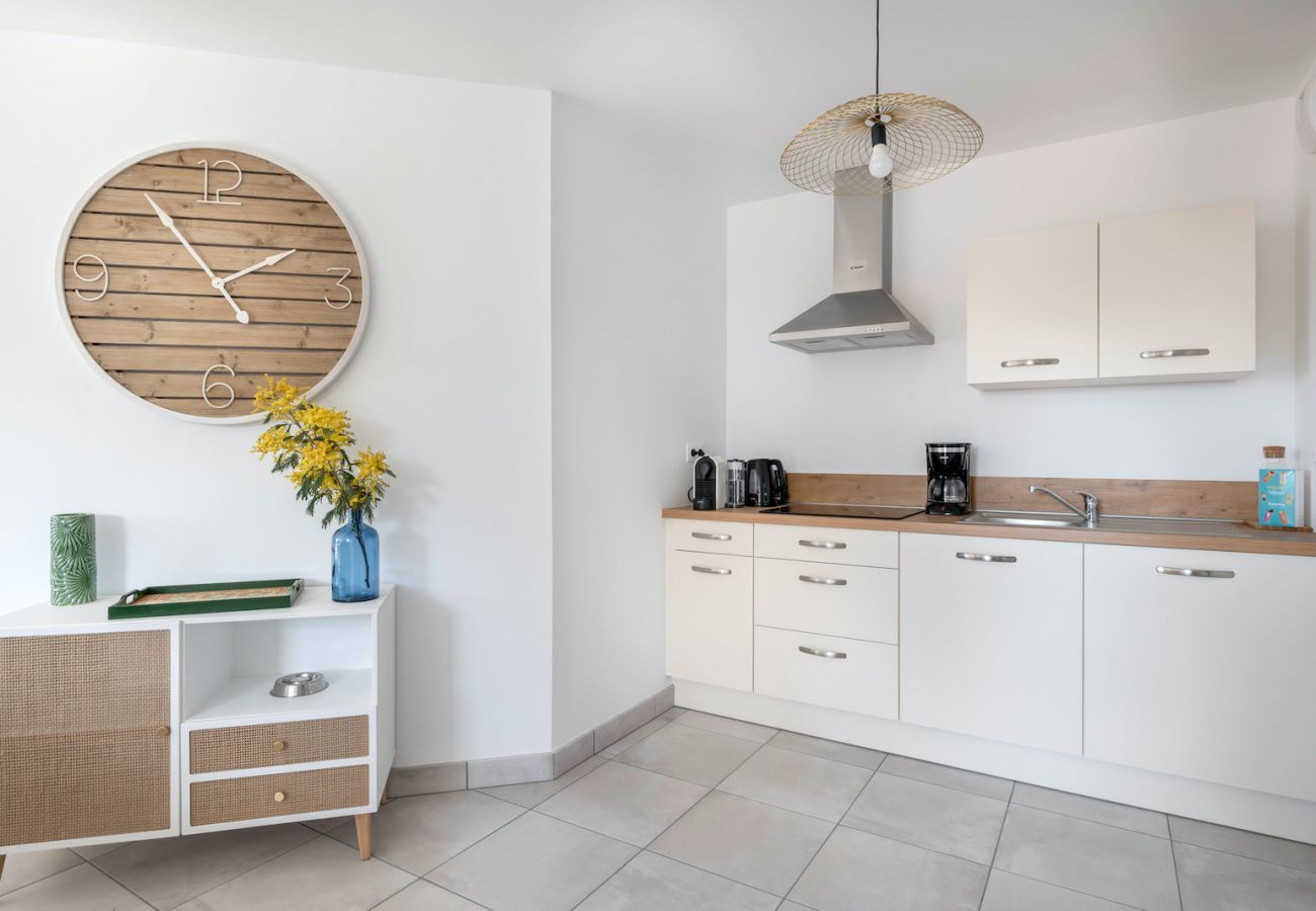 Ferienwohnung in Pléneuf-Val-André - Schöne Wohnung mit Meerblick für 8