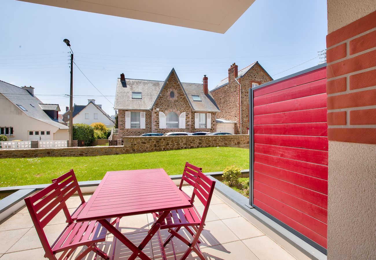 Ferienwohnung in Pléneuf-Val-André - 50m vom Strand, schöne Wohnung für 4