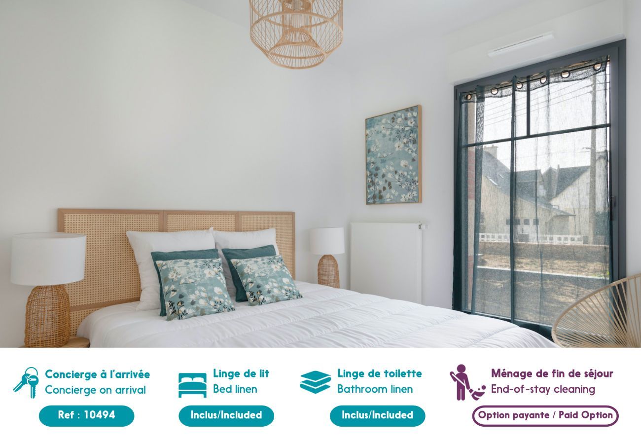 Ferienwohnung in Pléneuf-Val-André - 50m vom Strand, schöne Wohnung für 4