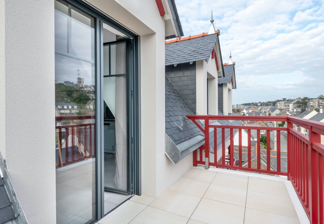 Ferienwohnung in Pléneuf-Val-André - Wohnung für 6 Personen, 50m bis zum Strand