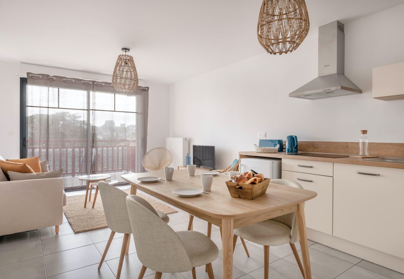 Ferienwohnung in Pléneuf-Val-André - Wohnung für 4, mit Meerblick, Pléneuf