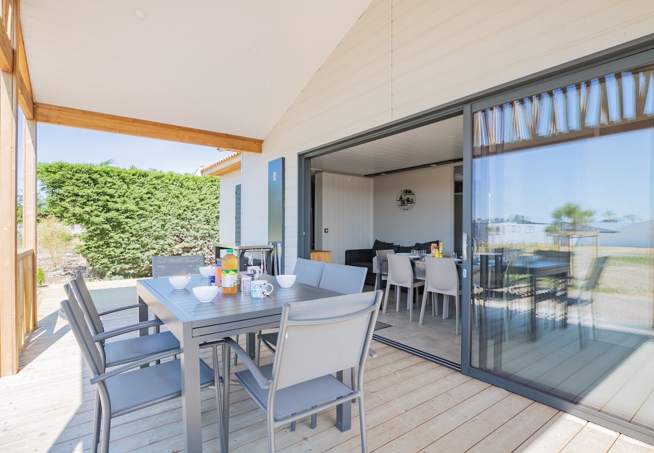 Chalet in Bretignolles-sur-Mer - Chalet für 6, Ferienresidenz mit Pool