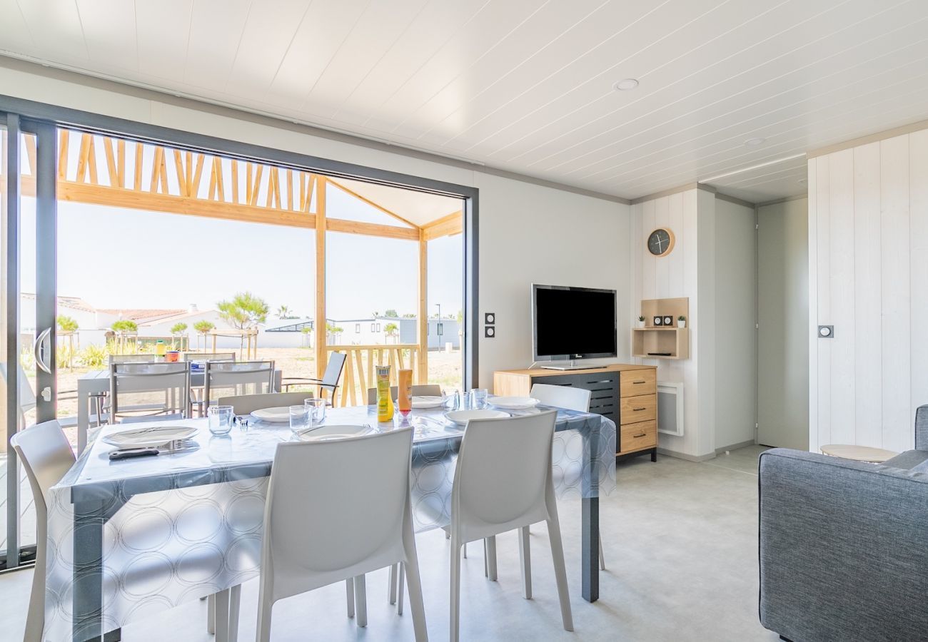 Chalet in Bretignolles-sur-Mer - Chalet für 6, Ferienresidenz mit Pool