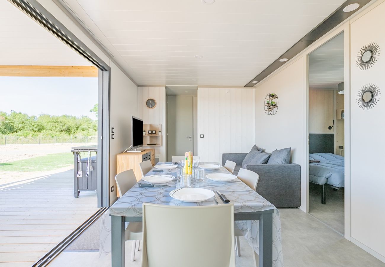 Chalet in Bretignolles-sur-Mer - Chalet für 6, Ferienresidenz mit Pool