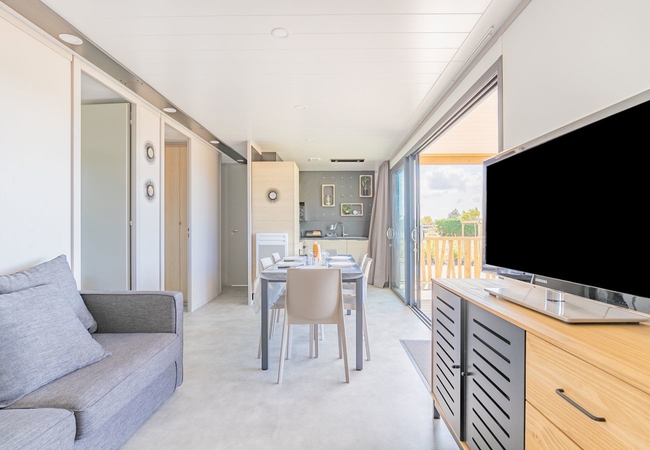 Chalet in Bretignolles-sur-Mer - Chalet für 6, Ferienresidenz mit Pool