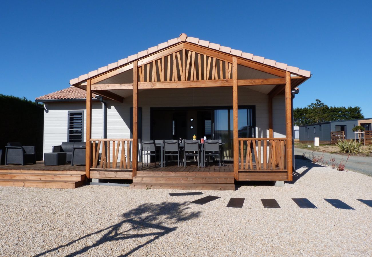 Chalet in Bretignolles-sur-Mer - Chalet für 6, Ferienresidenz mit Pool
