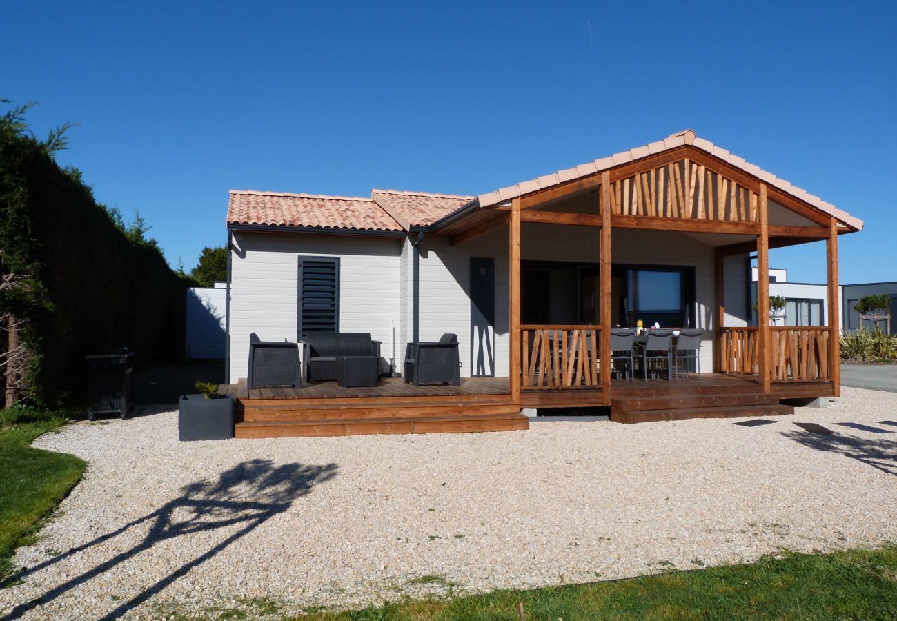 Chalet in Bretignolles-sur-Mer - Chalet für 6, Ferienresidenz mit Pool