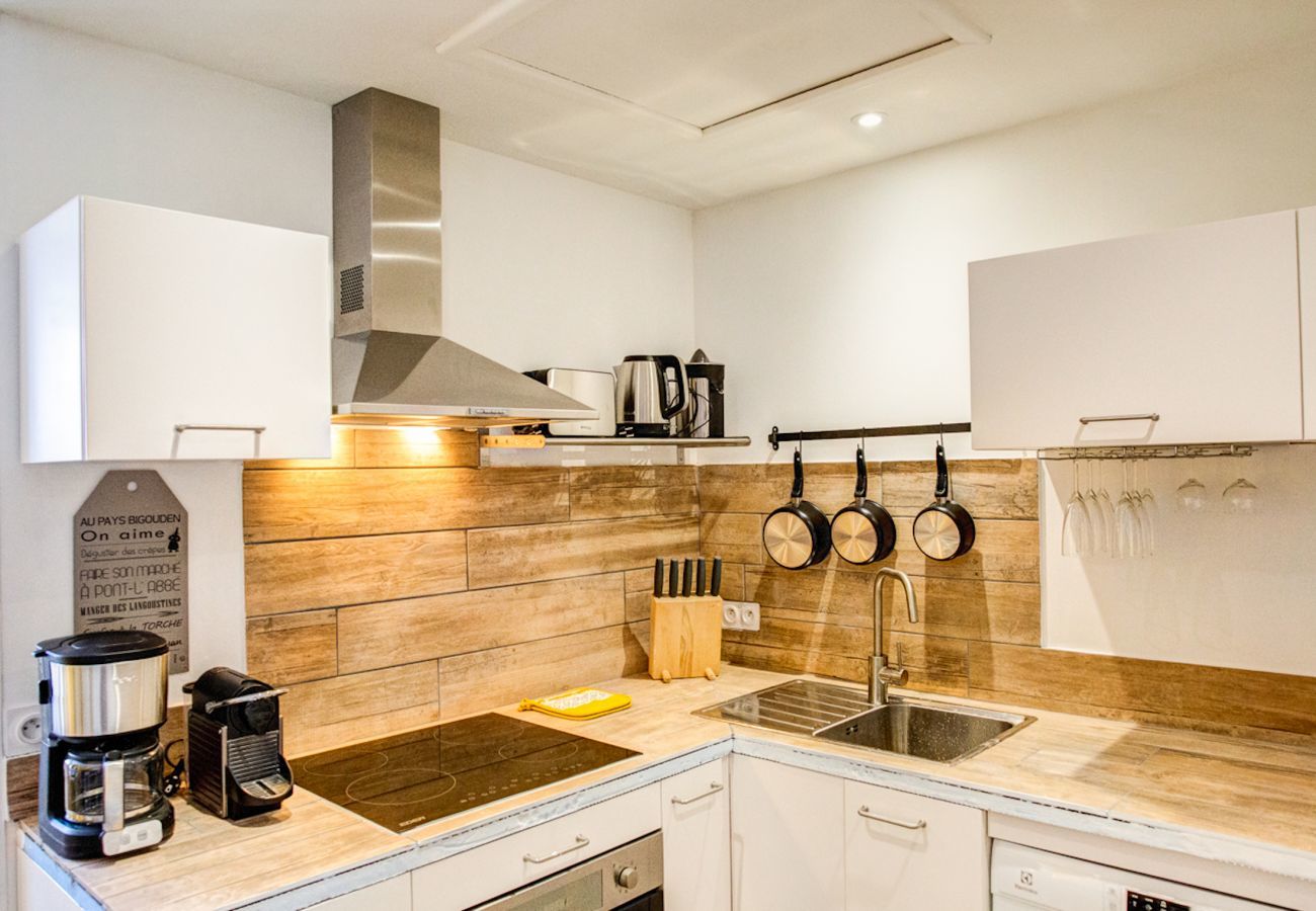 Ferienwohnung in Penmarch - 350m von strand- Schön Wohnung für 4