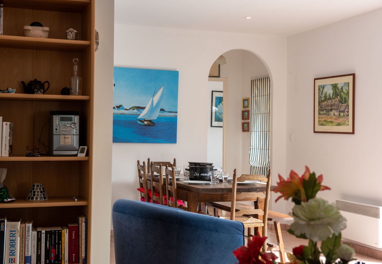 Ferienhaus in Saint-Gilles-Croix-de-Vie - La Maison Bleue: Für 8, St Gilles Croix de Vie