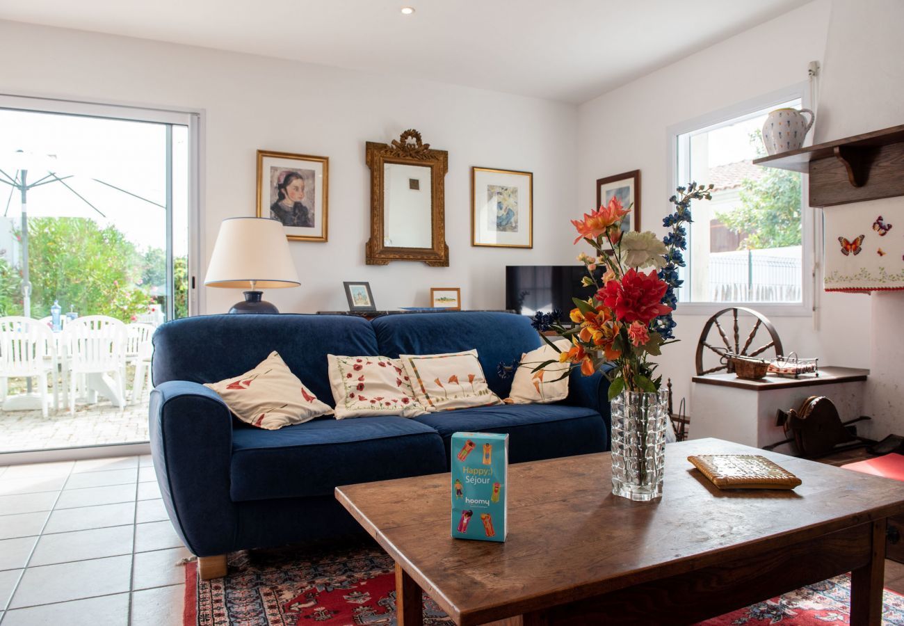 Ferienhaus in Saint-Gilles-Croix-de-Vie - La Maison Bleue: Für 8, St Gilles Croix de Vie