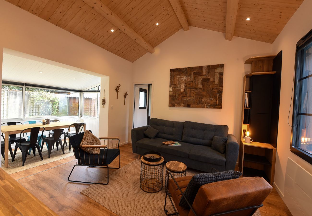 Ferienhaus in Noirmoutier-en-l´Ile - 550m zum Strand von La Clère - Haus für 6