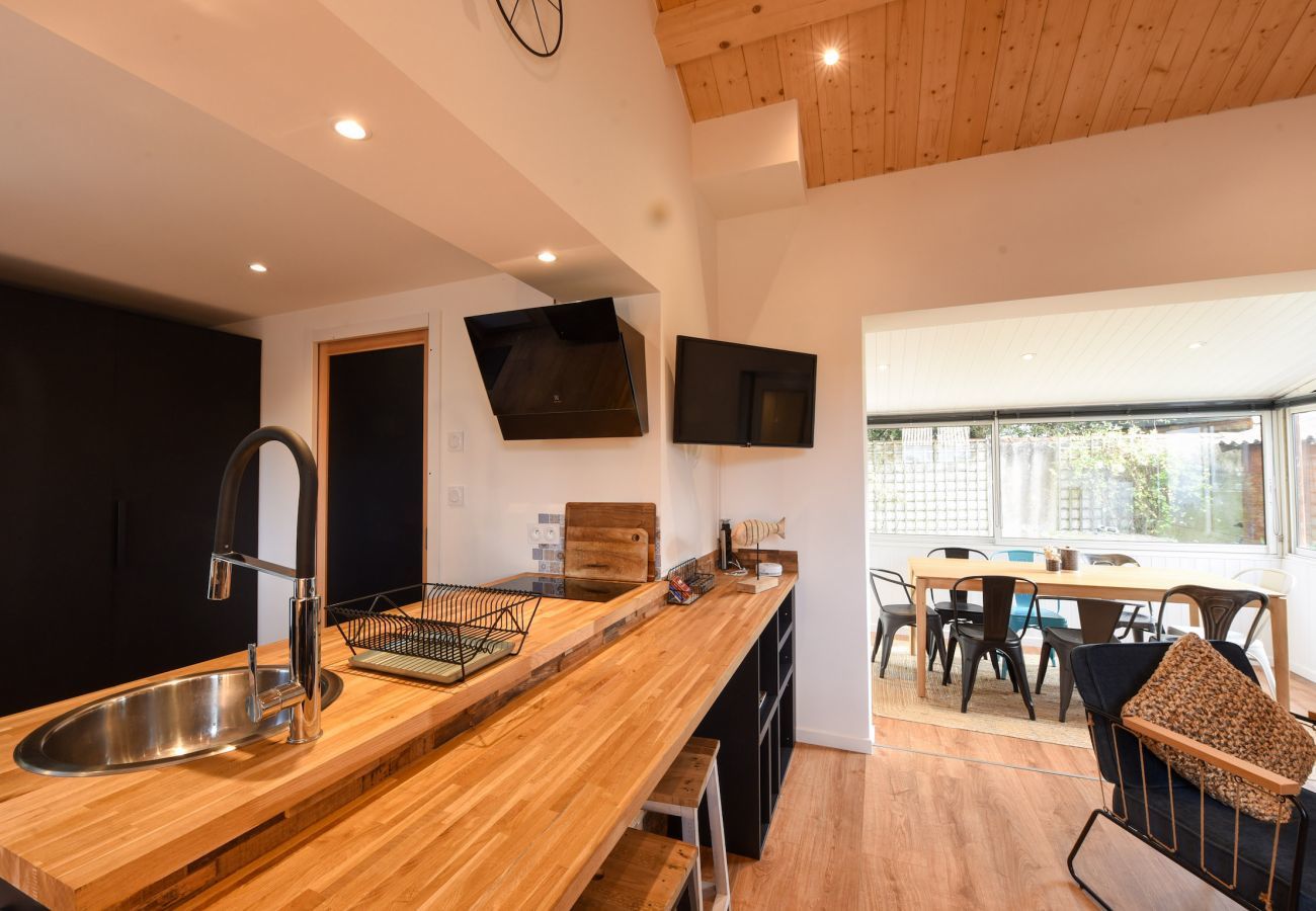 Ferienhaus in Noirmoutier-en-l´Ile - 550m zum Strand von La Clère - Haus für 6