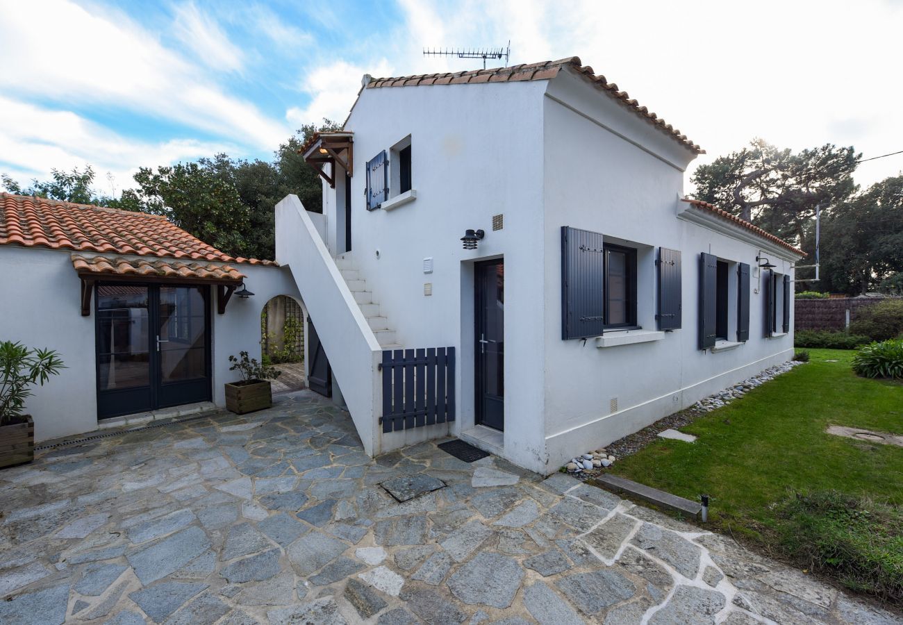 Ferienhaus in Noirmoutier-en-l´Ile - 550m zum Strand von La Clère - Haus für 6