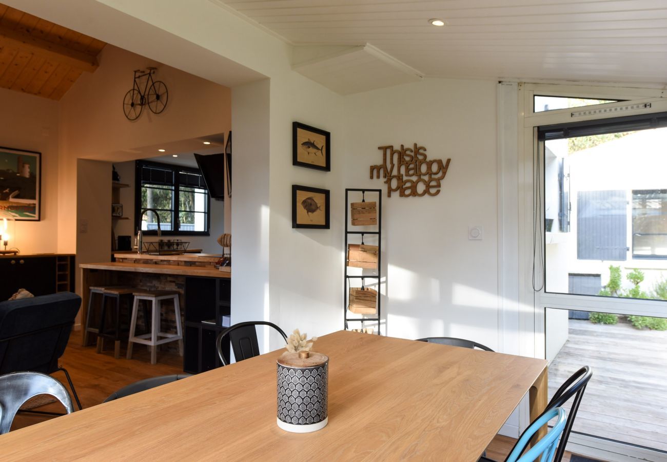 Ferienhaus in Noirmoutier-en-l´Ile - 550m zum Strand von La Clère - Haus für 6