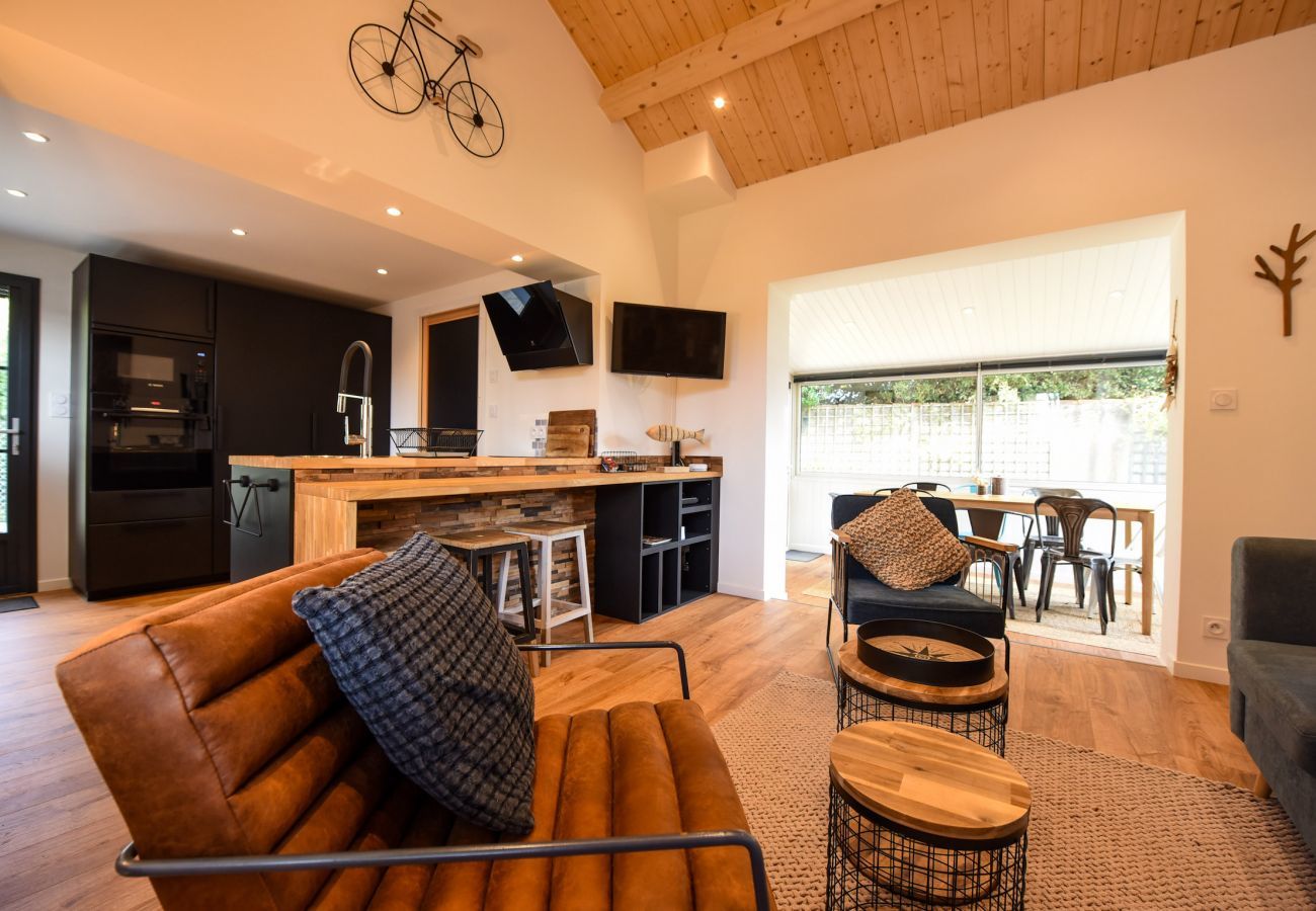 Ferienhaus in Noirmoutier-en-l´Ile - 550m zum Strand von La Clère - Haus für 6