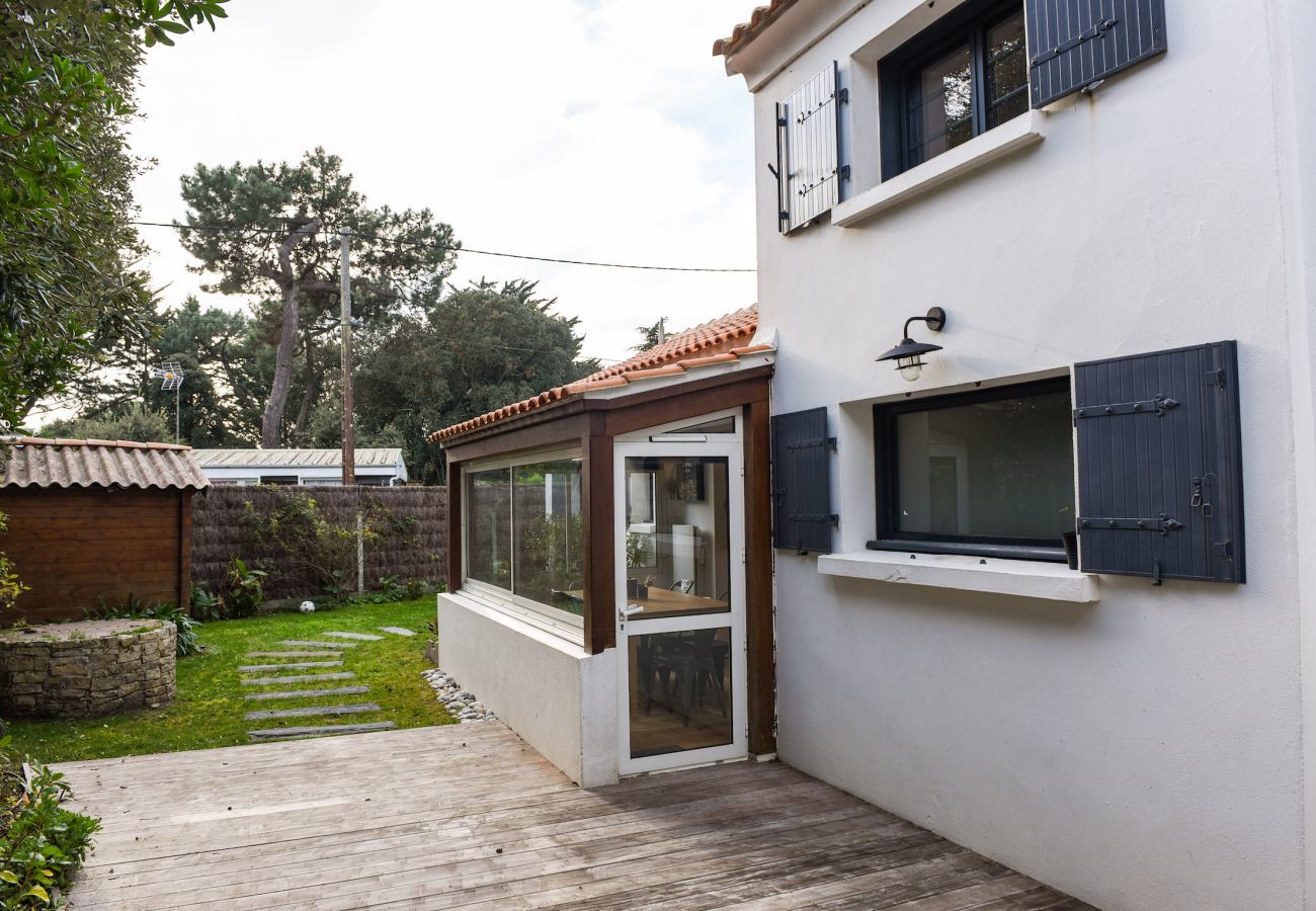 Ferienhaus in Noirmoutier-en-l´Ile - 550m zum Strand von La Clère - Haus für 6