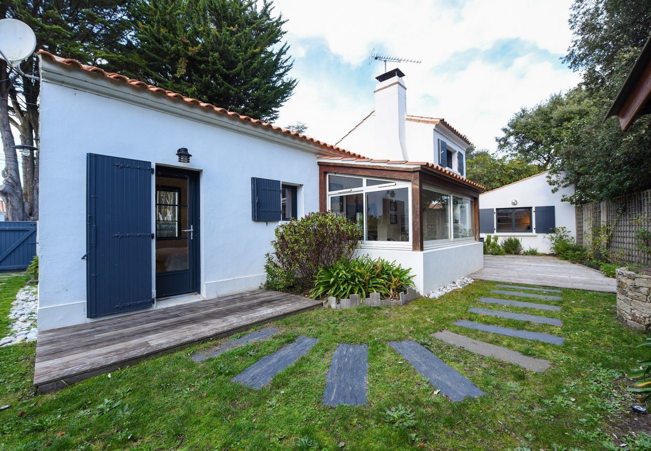 Ferienhaus in Noirmoutier-en-l´Ile - 550m zum Strand von La Clère - Haus für 6