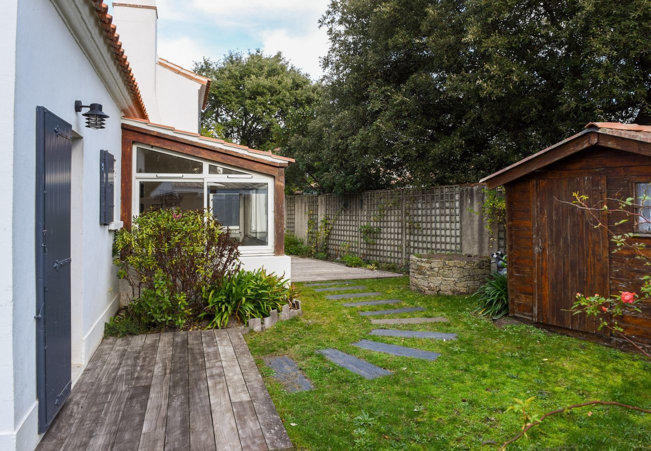 Ferienhaus in Noirmoutier-en-l´Ile - 550m zum Strand von La Clère - Haus für 6