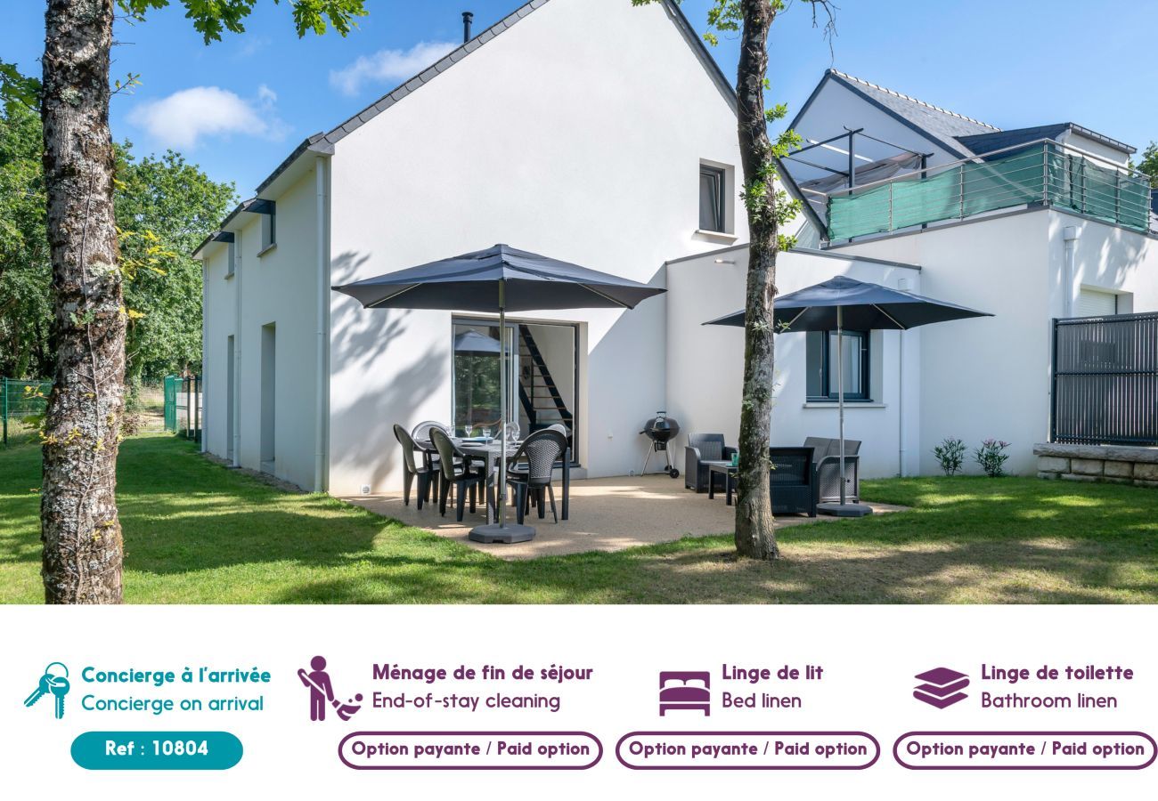 Ferienhaus in Sarzeau - Hübsches Haus für 6 Erw. & 4 Kinder – Garten