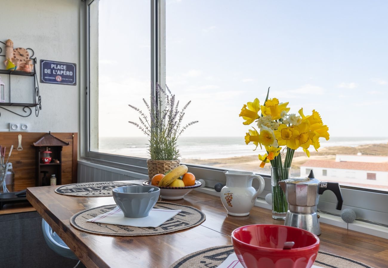 Ferienwohnung in Saint-Hilaire-de-Riez - Wunderschöner Blick auf den Ozean- Wohnung für 2