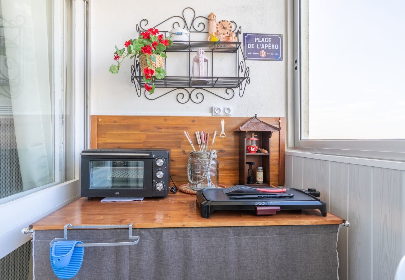 Ferienwohnung in Saint-Hilaire-de-Riez - Wunderschöner Blick auf den Ozean- Wohnung für 2