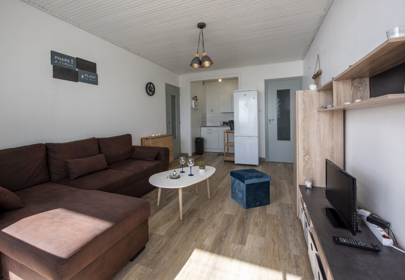 Ferienwohnung in Saint-Hilaire-de-Riez - Whonung für 4, Meerblick