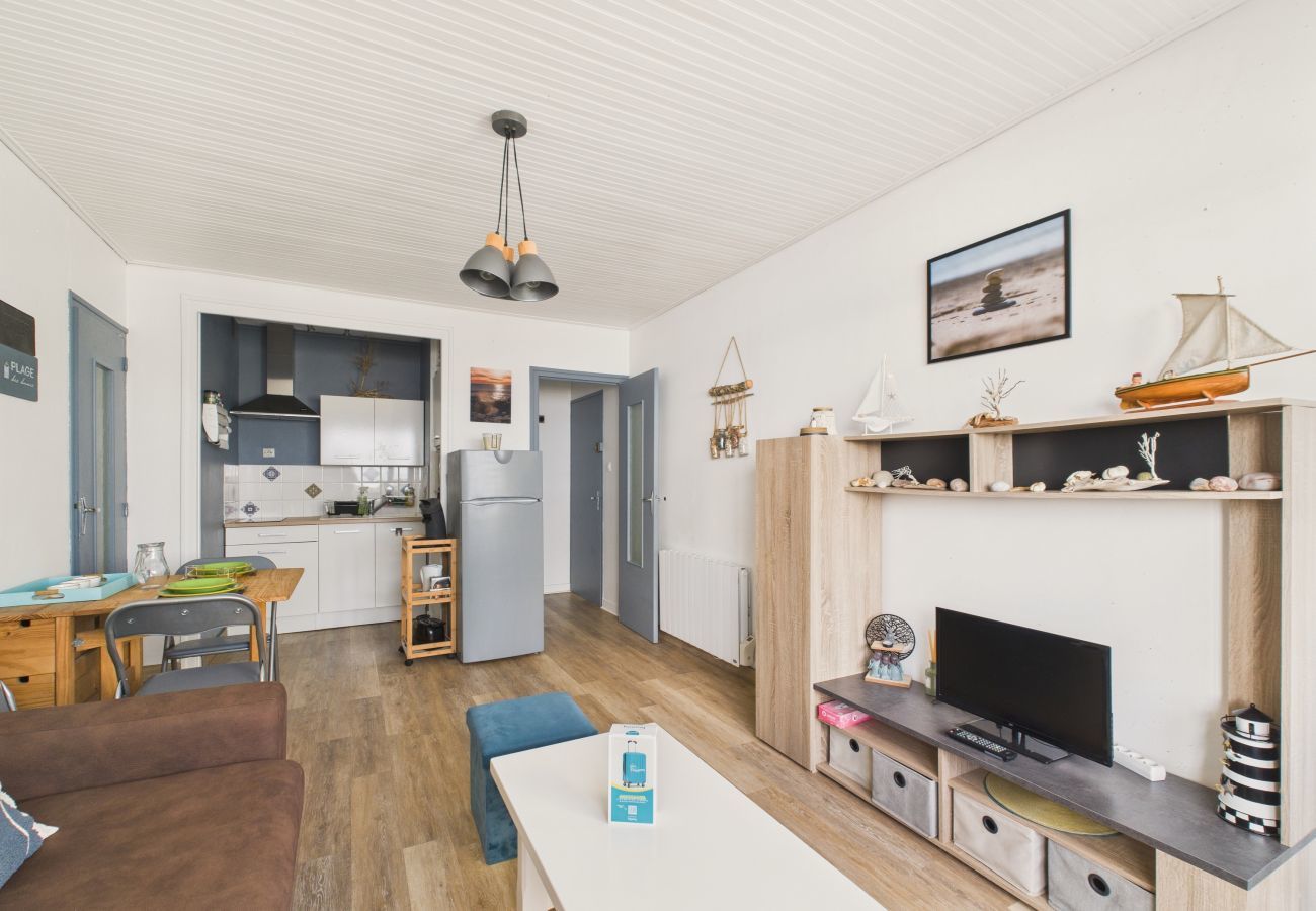 Ferienwohnung in Saint-Hilaire-de-Riez - Whonung für 4, Meerblick