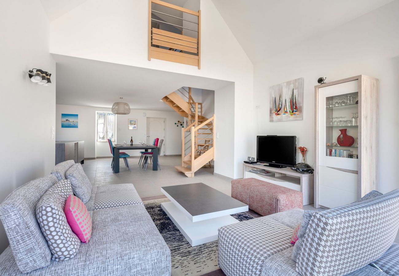 Ferienhaus in Saint-Armel - Großes Haus für 8 Personen in St Armel