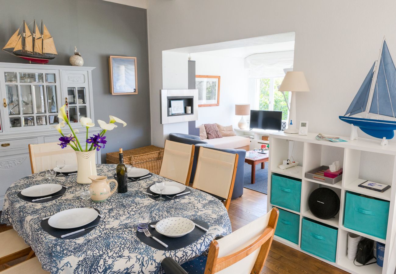 Ferienhaus in Treffiagat - Tréffiagat- Haus für 6- 300m von Strand
