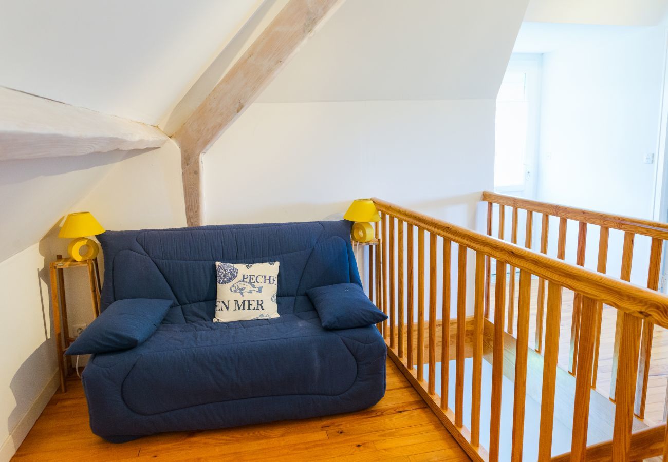 Ferienhaus in Treffiagat - Treffiagat - Großes Haus für 9 - Garten