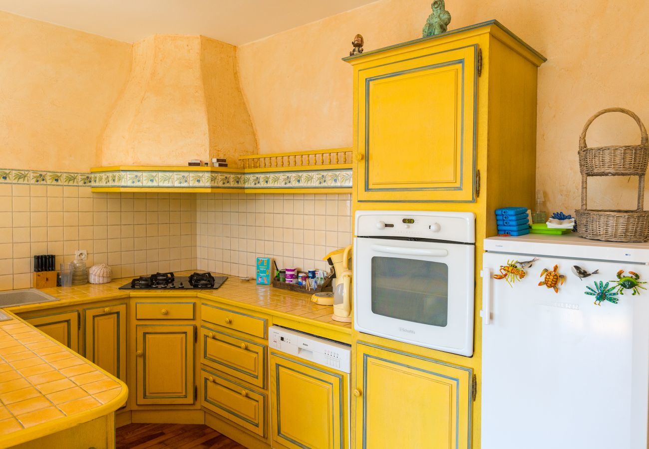 Ferienhaus in Treffiagat - Treffiagat - Großes Haus für 9 - Garten