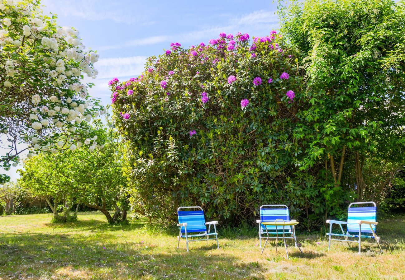 Ferienhaus in Treffiagat - Treffiagat - Großes Haus für 9 - Garten