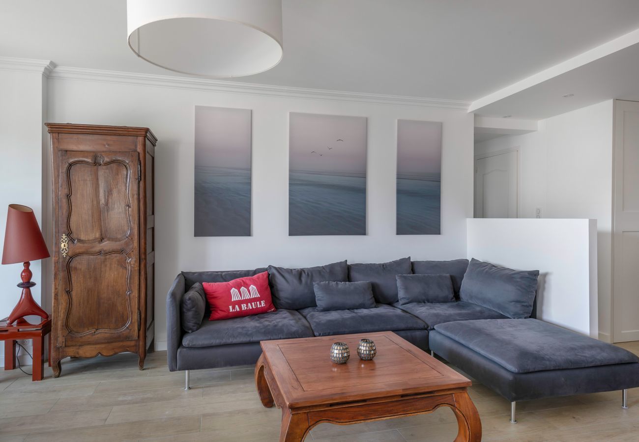 Ferienwohnung in La Baule-Escoublac -  500 m vom Strand entfernt, Apartment für 7 Personen