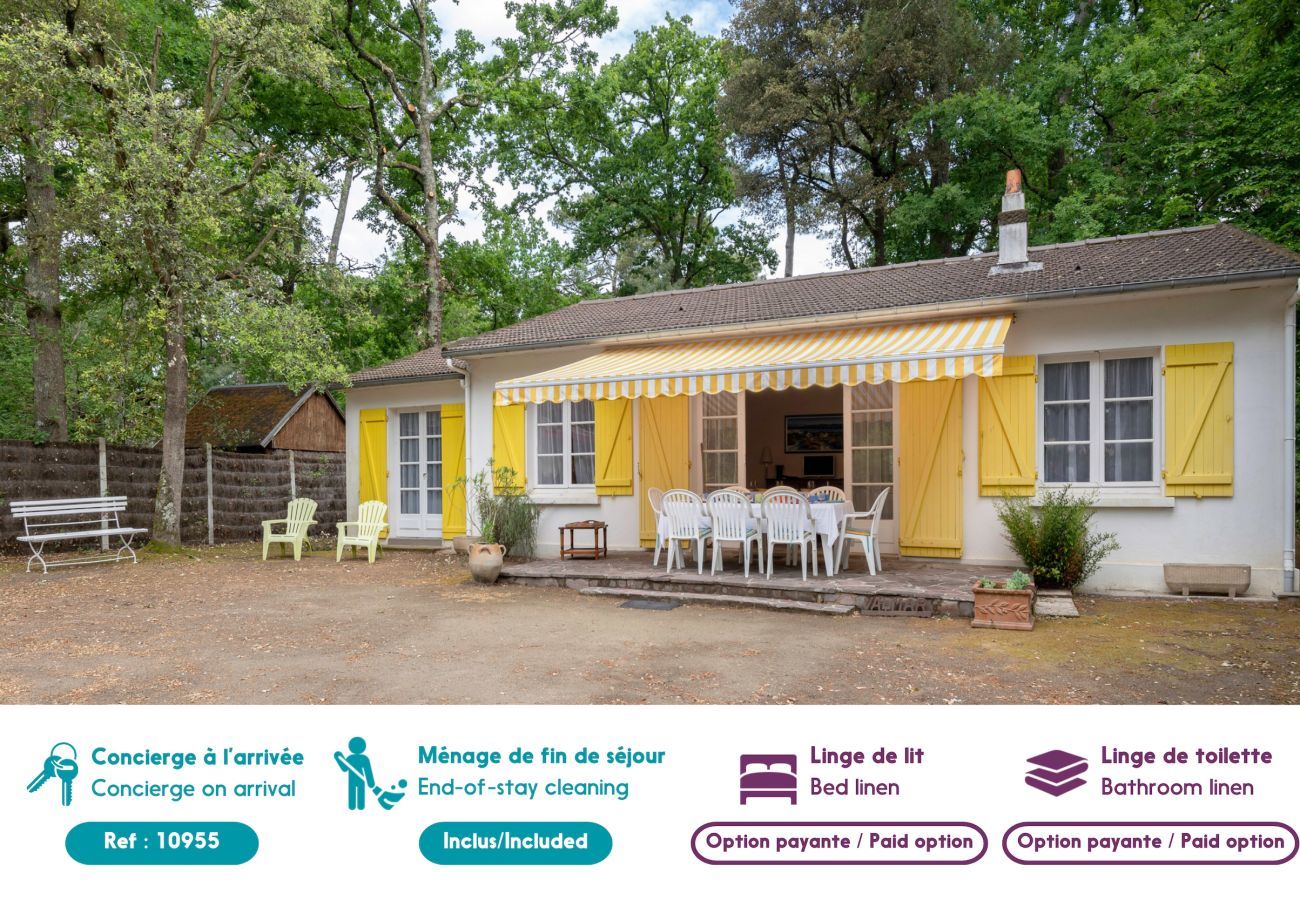 Ferienhaus in Saint-Brevin-les-Pins - Haus zwischen Pinien und Strand, 300 m vom Strand entfernt