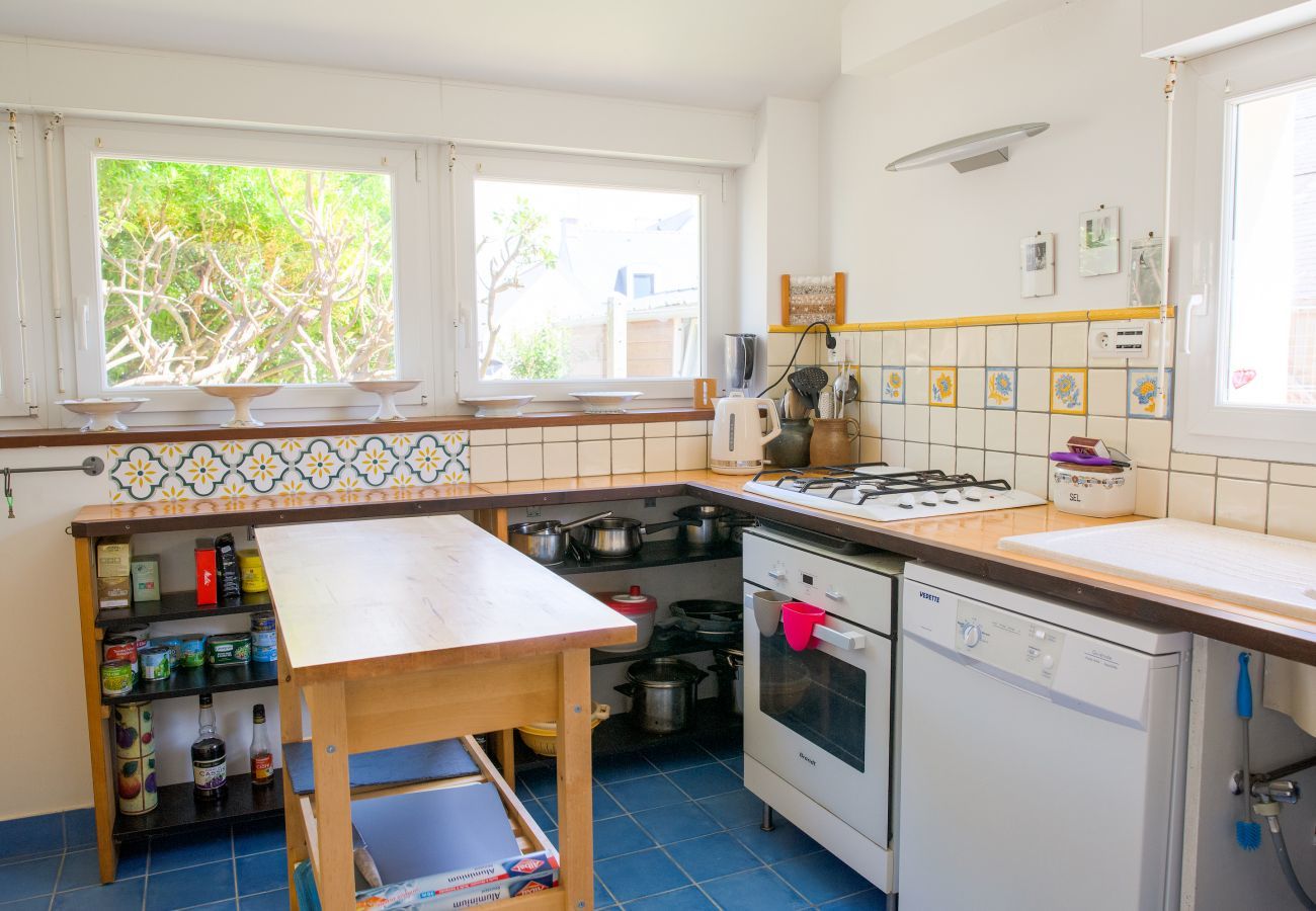 Ferienhaus in Penmarch - Haus für 5, in Kérity, 80m vom Strand entfernt
