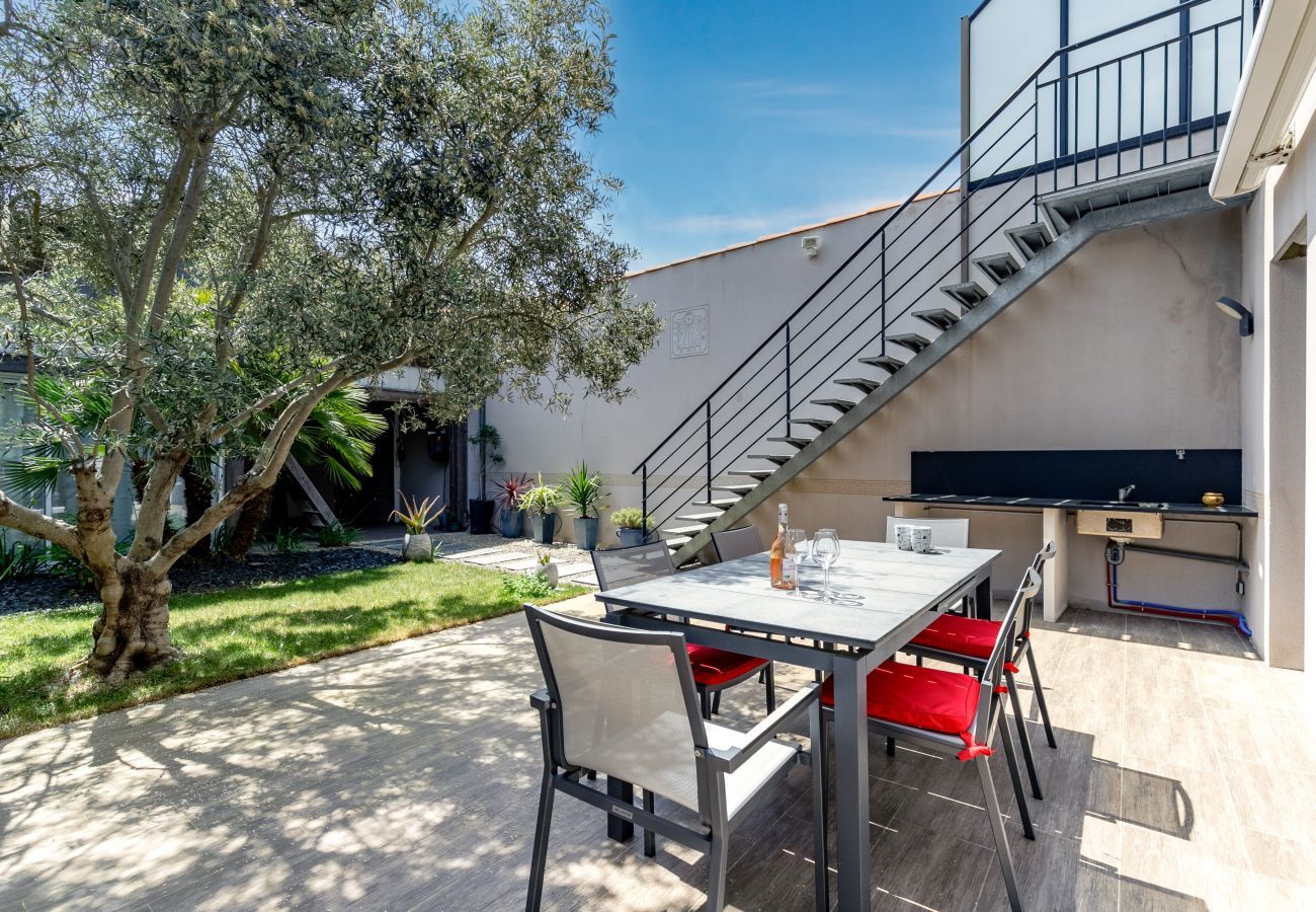 Ferienhaus in Les Sables-d´Olonne -  Komfortable Villa - 850 m vom Strand entfernt
