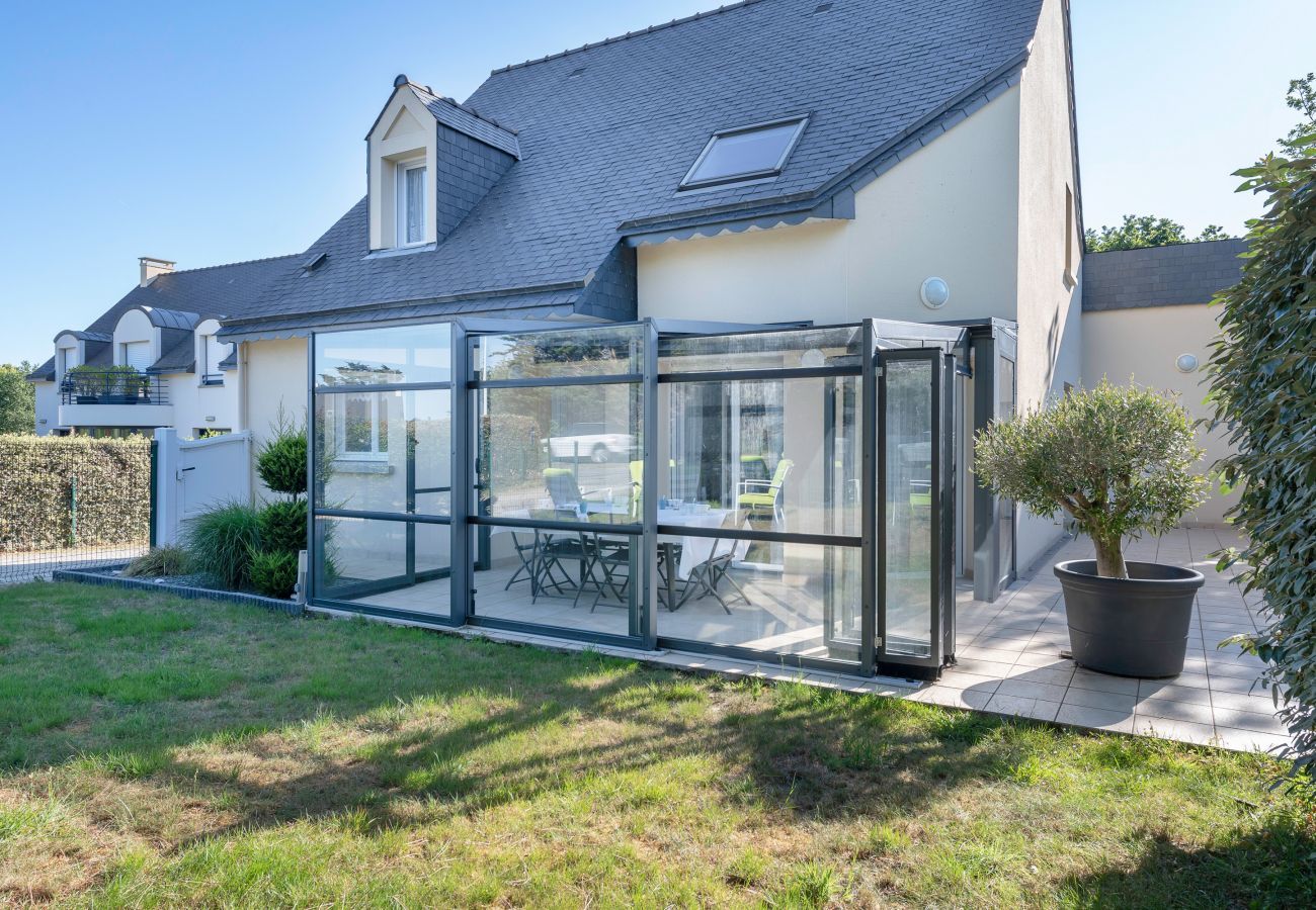 Ferienhaus in Saint-Gildas-de-Rhuys - Hausfür 8 - Swimmingpool - 950m zum Meer