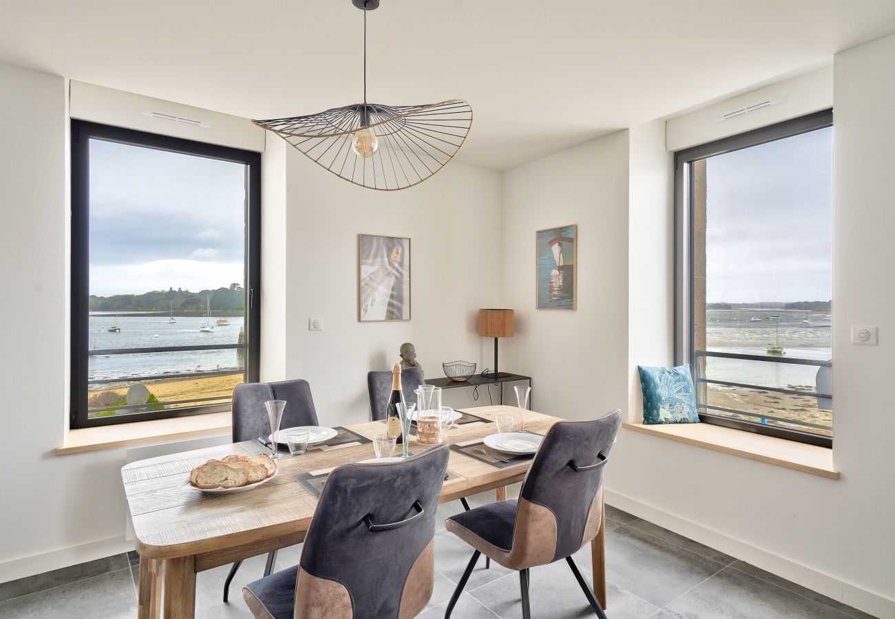 Ferienwohnung in Ile Tudy - Wohnung 4 Personen mit Meerblick