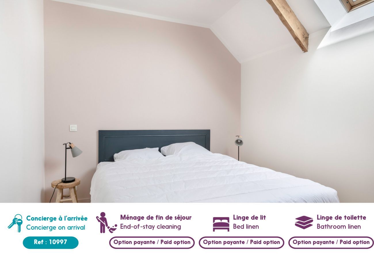 Ferienhaus in Sarzeau - Charmantes Haus nahe am Ozean für 8