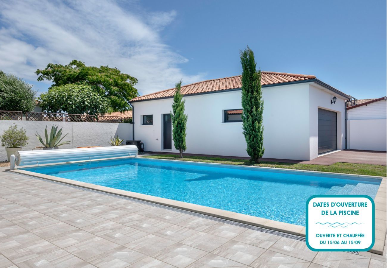 Ferienhaus in La Plaine-sur-Mer - House with pool in La Plaine sur Mer
