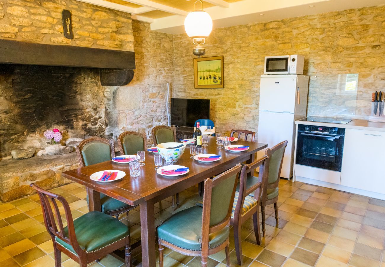 Ferienhaus in Plobannalec-Lesconil - Urlaub zwischen Meer und Land für 8